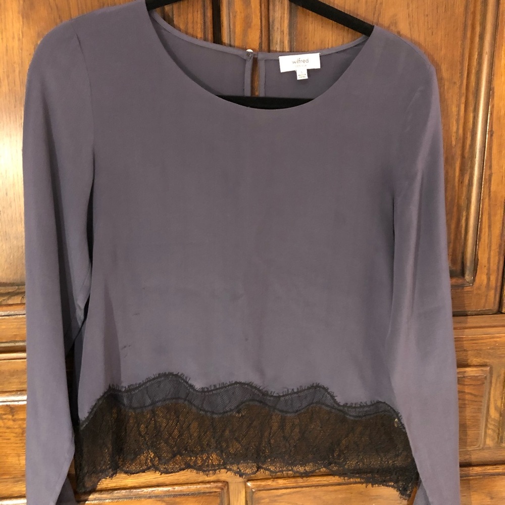Aritzia Silk Top